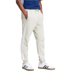 adidas Essentials 3-Streifen Fleece Trainingshose Herren JE6317 - wonder alumina/white L