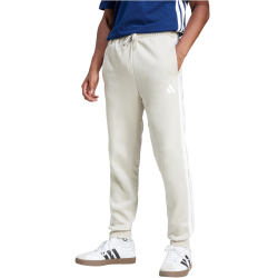 adidas Essentials 3-Streifen Fleece Trainingshose Herren JE6317 - wonder alumina/white L