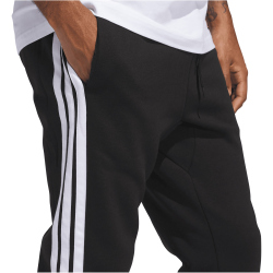 adidas Essentials 3-Streifen Fleece Trainingshose Herren JD1861 - black/white XS
