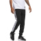 adidas Essentials 3-Streifen Fleece Trainingshose Herren JD1861 - black/white S