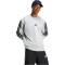 adidas Essentials 3-Streifen Sweatshirt Herren JE6308 - medium grey heather M