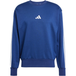adidas Essentials 3-Streifen Sweatshirt Herren JE6307 - dark blue/white M