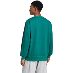 adidas Essentials 3-Streifen Sweatshirt Herren JE6306 - collegiate green/black M