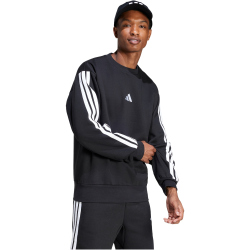 adidas Essentials 3-Streifen Sweatshirt Herren JE6304 - black/white M