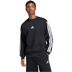 adidas Essentials 3-Streifen Sweatshirt Herren JE6304 - black/white M