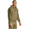 adidas Essentials 3-Streifen Hoodie Herren JD1847 - olive strata/black XS