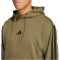 adidas Essentials 3-Streifen Hoodie Herren JD1847 - olive strata/black XS