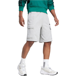 adidas Essentials Feelcozy French Terry Cargoshorts Herren JE6290 - medium grey heather/black S