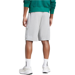 adidas Essentials Feelcozy French Terry Cargoshorts Herren JE6290 - medium grey heather/black S