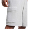 adidas Essentials Feelcozy French Terry Cargoshorts Herren JE6290 - medium grey heather/black S