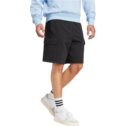 adidas Essentials Feelcozy Cargoshorts Herren JE3869 - black/white XS