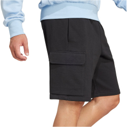 adidas Essentials Feelcozy Cargoshorts Herren JE3869 - black/white XS