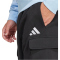 adidas Essentials Feelcozy Cargoshorts Herren JE3869 - black/white XS