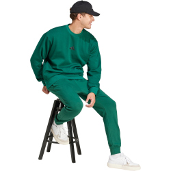 adidas Essentials Feelcozy French Terry Trainingshose Herren JE3858 - collegiate green/black M