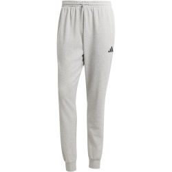 adidas Essentials Feelcozy French Terry Trainingshose Herren JE3855 - medium grey heather/black XS