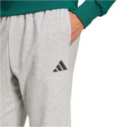 adidas Essentials Feelcozy French Terry Trainingshose Herren JE3855 - medium grey heather/black S