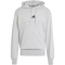 adidas Essentials Feelcozy French Terry Hoodie Herren JE3851 - medium grey heather/black XS