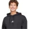 adidas Essentials Feelcozy French Terry Hoodie Herren JE3849 - black/white XS