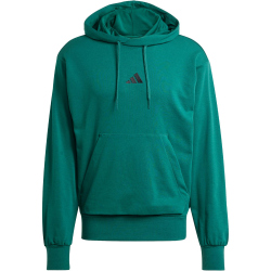 adidas Essentials Feelcozy French Terry Hoodie Herren JE3841 - collegiate green/black S
