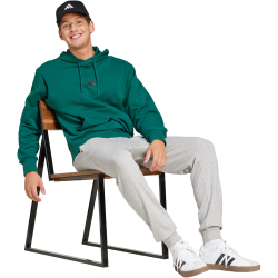 adidas Essentials Feelcozy French Terry Hoodie Herren JE3841 - collegiate green/black S
