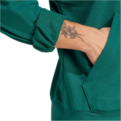 adidas Essentials Feelcozy French Terry Hoodie Herren JE3841 - collegiate green/black S