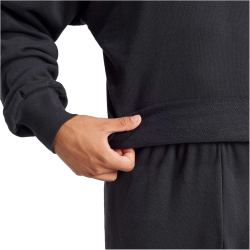 adidas Essentials Feelcozy French Terry Sweatshirt Herren JE3837 - black/white S