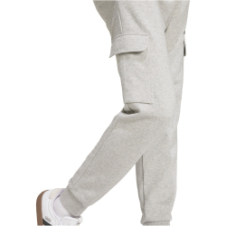 adidas Essentials Feelcozy Fleece Cargohose Herren JE3823 - medium grey heather/black XS