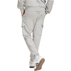adidas Essentials Feelcozy Fleece Cargohose Herren JE3823 - medium grey heather/black XS