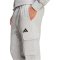 adidas Essentials Feelcozy Fleece Cargohose Herren JE3823 - medium grey heather/black XS