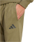 adidas Essentials Feelcozy Trainingshose Herren JE3812 - olive strata/black S