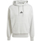 adidas Essentials Feelcozy Hoodie Herren JE3809 - medium grey heather/black S