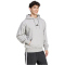 adidas Essentials Feelcozy Hoodie Herren JE3809 - medium grey heather/black S