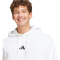 adidas Essentials Feelcozy Hoodie Herren JE3808 - white/black XS