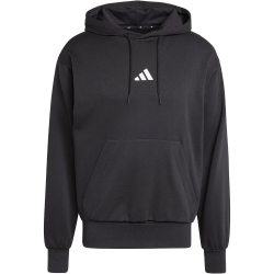 adidas Essentials Feelcozy Hoodie Herren JE3807 - black/white XS