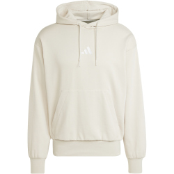 adidas Essentials Feelcozy Hoodie Herren IN6067 - wonder alumina/white XS
