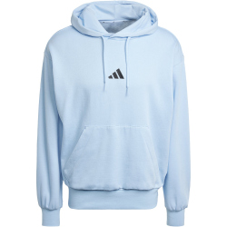 adidas Essentials Feelcozy Hoodie Herren IN6064 - glow blue/black XS