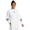 adidas Future Icons 3-Streifen Sweatshirt Damen JE0204 - white S