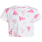 adidas Seasonal Essentials Logo Celebration Cropped T-Shirt Mädchen JC7710 - white 152