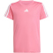 adidas Training Essentials 3-Streifen T-Shirt Mädchen JJ5034 - pink fusion/white 128
