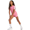 adidas Training Essentials 3-Streifen T-Shirt Mädchen JJ5034 - pink fusion/white 128