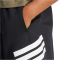 adidas Future Icons 3-Streifen Sweatshorts Damen JC5443 - black XXS