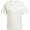 adidas Essentials Small Logo Baumwoll T-Shirt Damen JI6079 - wonder alumina/white S