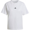adidas Essentials Small Logo Baumwoll T-Shirt Damen JC5944 - white/black XS