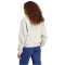 adidas Essentials Small Logo Feelcomfy Sweatshirt Damen JI6069 - wonder alumina/white S