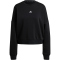 adidas Essentials Small Logo Feelcomfy Sweatshirt Damen JC5932 - black/white L