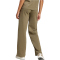 adidas Essentials Small Logo Feelcozy Open-Hem Trainingshose Damen JI6054 - olive strata/white L