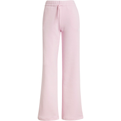 adidas Essentials Small Logo Feelcozy Open-Hem Trainingshose Damen JI6053 - clear pink/white XXL