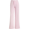 adidas Essentials Small Logo Feelcozy Open-Hem Trainingshose Damen JI6053 - clear pink/white XXL