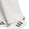 adidas Essentials Small Logo Feelcozy Open-Hem Trainingshose Damen JI6050 - light grey heather/white L