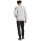 adidas Basic 3-Streifen French Terry Trainingsanzug Herren JI8876 - medium grey heather/mgh solid grey S